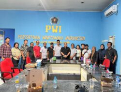 PT Timah Kunjungi Kantor PWI Babel, Beri Dukungan Moral Pascainsiden Perusakan Sekretariat