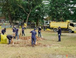 Gerakan Indonesia ASRI di Taman Sari Sungailiat, PT Timah dan Stakeholder Gotong Royong Bersama