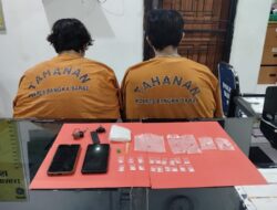 Polres Bangka Barat Amankan Tiga Pengedar Sabu, Sita Puluhan Paket Siap Edar