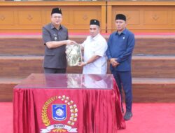 Rekomendasi LKPJ Diserahkan, DPRD Minta Pemda Tingkatkan Kinerja