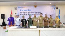 Resmikan Gedung Kantor Bahasa Babel, Gubernur Hidayat: Wadah Representatif untuk Kembangkan Potensi Literasi