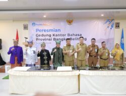 Resmikan Gedung Kantor Bahasa Babel, Gubernur Hidayat: Wadah Representatif untuk Kembangkan Potensi Literasi