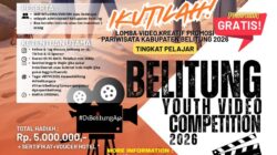 Lomba Video Kreatif Belitung Youth Competition 2026, Momen Pelajar Promosikan Pesona Pulau Belitung