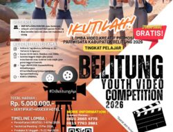 Lomba Video Kreatif Belitung Youth Competition 2026, Momen Pelajar Promosikan Pesona Pulau Belitung