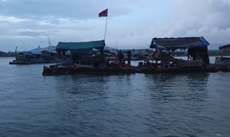 Caption : Ponton isap produksi (PIP) yang diamankan jajaran Polres Bangka Barat. (Ist)