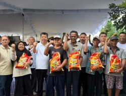 Gubernur Babel Salurkan Bantuan Sosial 2.185 Ton Beras bagi Warga Kurang Mampu di Selindung Lama