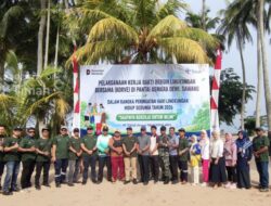 Peringati Hari Lingkungan Hidup Sedunia, PT Timah Tanam Pohon dan Bersihkan Pantai Asmara Dewi di Karimun