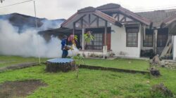 Cegah DBD, PT Timah Turut Gencarkan Fogging di Fasilitas Umum