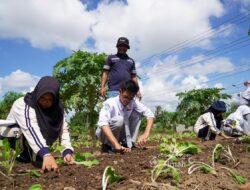 Serunya Pelajar Berpetualang di Area Reklamasi PT Timah Tbk