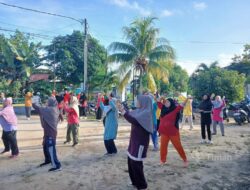 Lansia di Mentok Antusias Ikuti Senam Sehat Bersama PT Timah, Tetap Bugar di Usia Senja