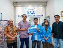 Dukung Pengabdian BEM Mahasiswa UBB, PT Timah Bersinergi Bina Desa di Bangka Selatan