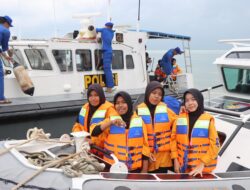 Hari Bhayangkara ke-80, Polres Bangka Barat Ajak Anak Panti Belajar Keselamatan Laut