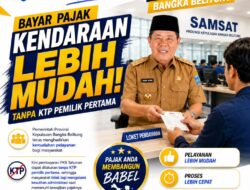 Kabar Baik! Bayar Pajak Motor Makin Mudah, Gubernur Hidayat Arsani Hapus Syarat KTP Pemilik Pertama di Babel