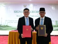 BAPETEN-NEA Singapura Tandatangani MoU Penguatan Kerja Sama Pengawasan Ketenaganukliran