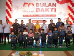 Bulan Bakti HUT ke-50 PT Timah Jangkau Belinyu, 384 Warga Dapat Layanan Sosial dan Kesehatan