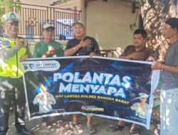Satlantas Polres Bangka Barat Edukasi Warga di Terminal Mentok, Ajak Jadi Pelopor Keselamatan Berlalu Lintas