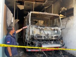 Mobil Damkar Bangka Barat yang Terbakar Diduga Akibat Korsleting Listrik