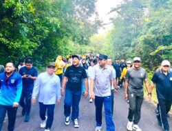 Forkopimda Bangka Barat Jalan Sehat ke Bukit Menumbing, Perkuat Sinergi Antarinstansi