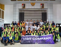 Momen Mahasiswa Unsri Berkesempatan Intip Langsung Proses Penambangan di PT Timah