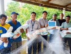 Dukung Tingkatkan Hasil Tangkapan Nelayan, PT Timah Serahkan Bantuan Jaring Ikan untuk Perkumpulan Nelayan