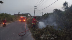 97 Kali Turun Padamkan Api, Emergency Response Team PT Timah Perkuat Penanganan Karhutla