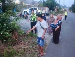 Polres Bangka Barat Gerak Cepat Tangani Kecelakaan 2 Motor di Kelapa