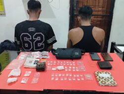 Tim Hantu Polres Bangka Barat Gerebek Kontrakan di Tempilang, 45 Paket Diduga Sabu Disita