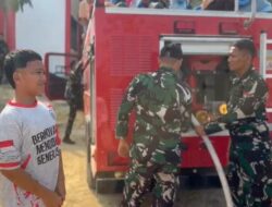 Dukung Dunia Pendidikan, Yonif TP 946/DM Salurkan Air Bersih ke SDN 11 Parittiga