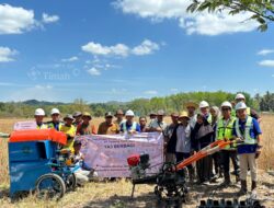 PT TAJ, Anak Usaha PT Timah Dukung Ketahanan Pangan Lewat Bantuan Alat Pertanian