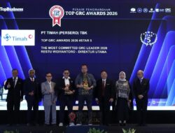 PT Timah Raih Dua Penghargaan TOP GRC Awards 2026, Perkuat Tata Kelola Perusahaan