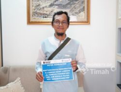 Penyaluran Bantuan Pengobatan dari PT Timah, Ringankan Biaya Berobat Balita di Pangkalpinang
