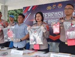 Polisi Tangkap 5 Tersangka Narkoba di Bangka Barat, Sita Sabu 151,6 Gram dan 24 Butir Ekstasi