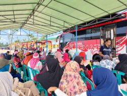 PT Timah Hadirkan Layanan Kesehatan Gratis di Festival Kuliner Serambi Tanjung