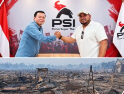 Bantu Korban Kebakaran Dusun Serdang, PSI Bangka Barat Kumpulkan Donasi