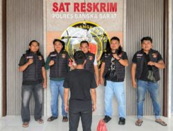 Polisi Amankan Pria Asal Toboali Usai Dugaan Pembacokan di Mentok