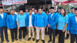 Caption : Komite Nasional Pemuda Indonesia (KNPI) Kabupaten Bangka Barat, usai mengikuti upacara Hari Sumpah Pemuda ke-98 di Lapangan Atletik, Pemkab Bangka Barat, Rabu (28/10/2026). (Ist)